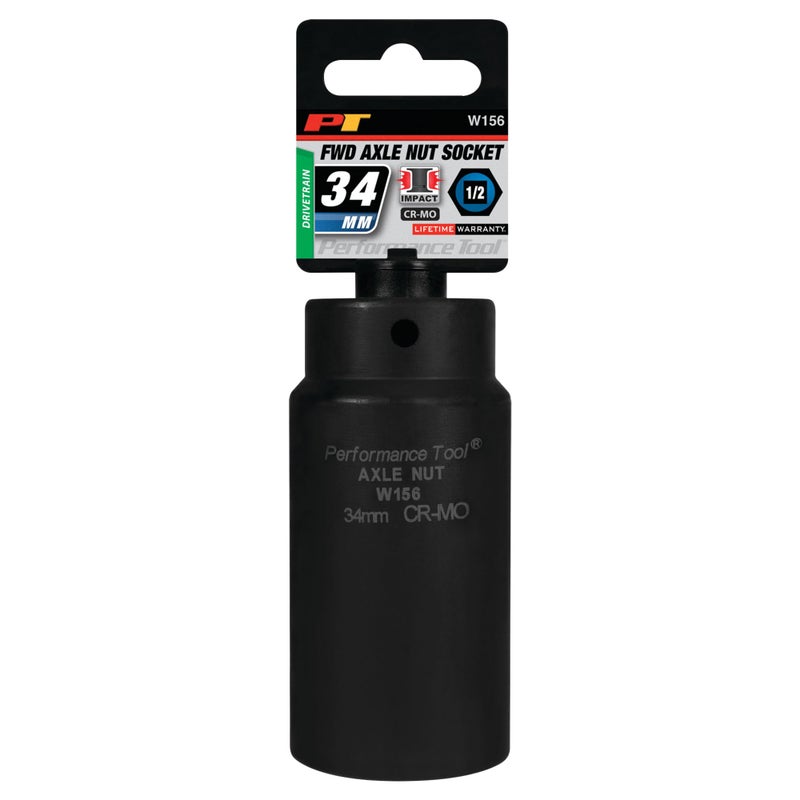 Performance Tool W156 34mm Front Wheel Drive Axle Nut Socket - Image 3